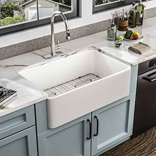 30 White Farm Sink