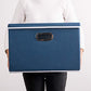 Large Collapsible Storage Bins with Lids [5 (5 Count)