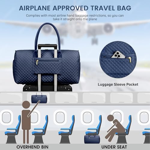 Women Weekender Travel Duffle Bag