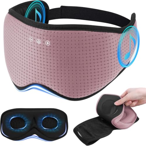 Sleep Mask with Bluetooth 5.4 Headphones