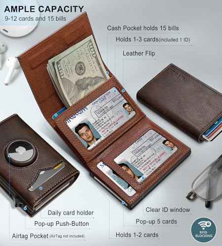 Airtag Wallet for Men