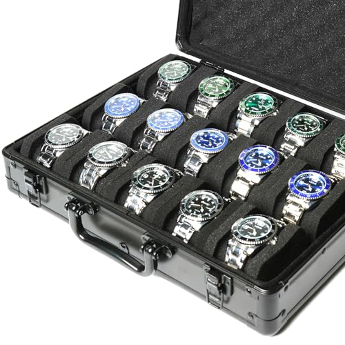 15 slots Watch organizer Case