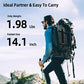 Carbon Fiber Tripod 60 Inch 360 Degree Ball Head Quick Release Plate Lightweight Camera Tripod for Travel Tripod Folded Height Only 14.3"