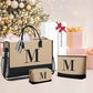 Initial Tote Bag