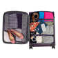 Tourlite Softside 25" Expandable Luggage with 4 Spinner Wheels