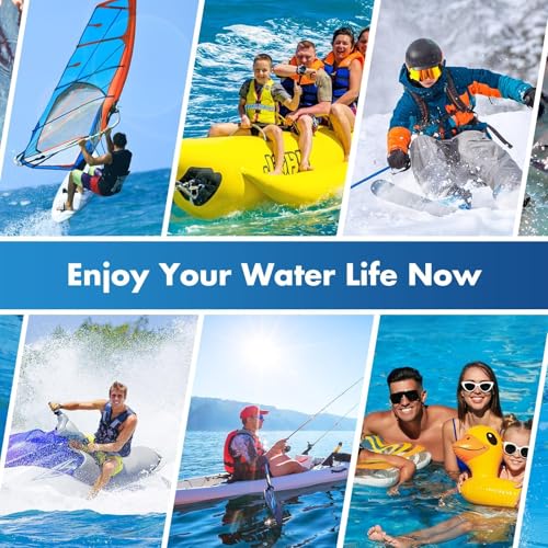 UP to 9.5"]XL Size EXTRA Large Waterproof Phone Pouch Floating IPX8 Phone Case Dry Bag for iPhone 17 Air 16 15 14 Pro Max Samsung S25 Ultra (2 Count)