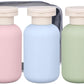 ASEVAT 3.4 oz Plastic Leak Proof Travel Bottles for Toiletries, TSA Approved Travel Size Containers, Plastic Refillable Squeeze Bottles for Shampoo, Lotion & Body Wash (3Pcs)