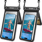 IPX8 Double Space Waterproof Phone Pouch up to 8.5" (2 Count)