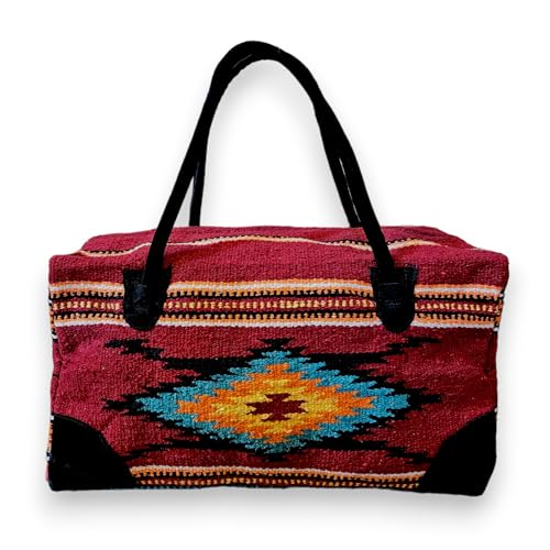 Southwestern Large Weekender Travel Bag Western Duffle Bag Boho Travel Bag