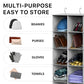 24 Section Shelves Hanging Shoes Organizer