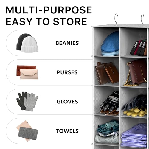 24 Section Shelves Hanging Shoes Organizer