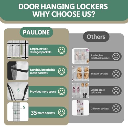 35 Pocket Over the Door Shoe Organizer (35 Count)