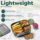 Stainless Steel Bento Box + Condiment Container