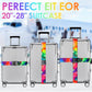 Luggage Straps for Suitcases Adjustable Travel Belt