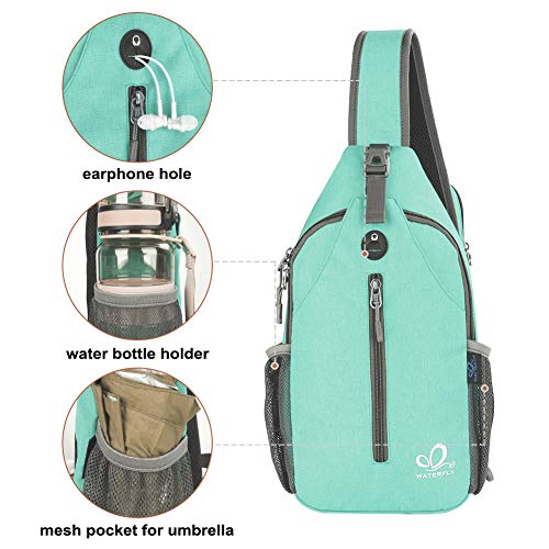 Crossbody Sling Backpack Sling Bag Travel Hiking Chest Bag Daypack