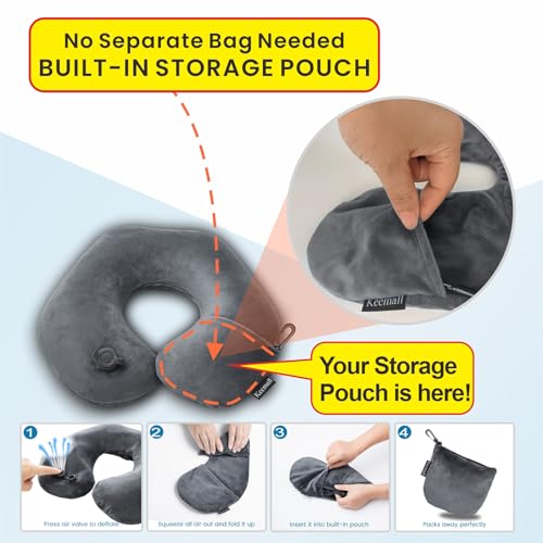Inflatable Travel Neck Pillow