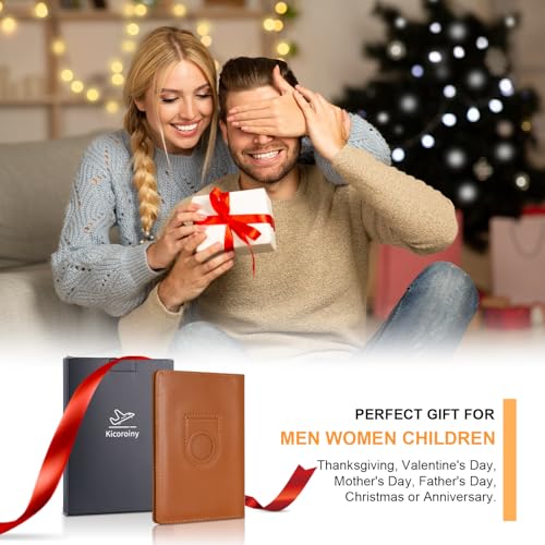 Full Grain Leather Passport Holder Cover for Men and Women Travel