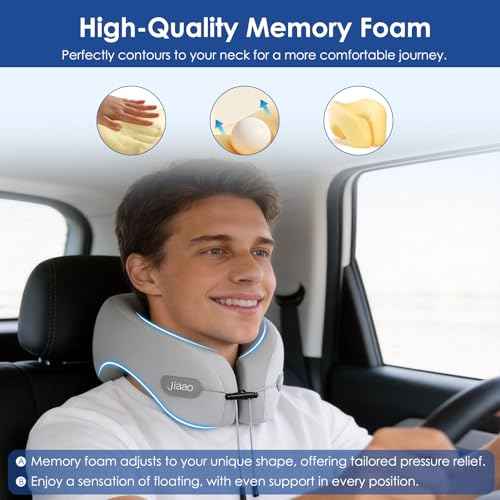 Travel Pillow Memory Foam Neck Support