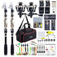 Fishing Rod and Reel Combo (4 Count)