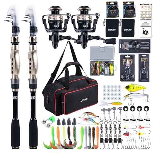 Fishing Rod and Reel Combo (4 Count)