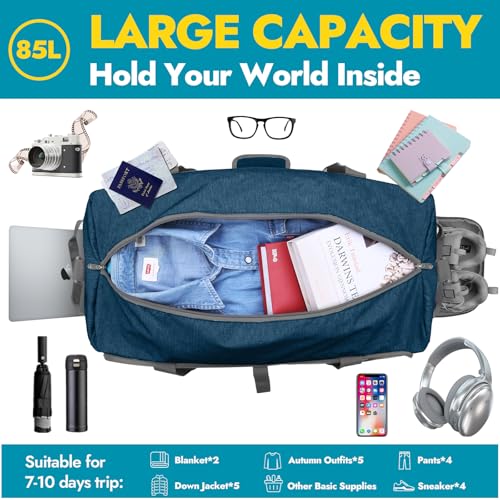 85L Travel Duffel Bag