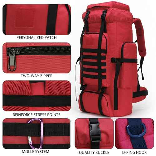 Hiking Backpack for Men 70L