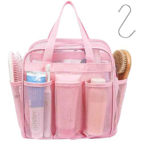 Mesh Shower Caddy Portable with Zipper