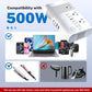 500W 220V to 110V Pure Sine Wave Voltage Converter