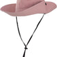 Rosoz Ponytail Sun Bucket Hats for Women UV Protection Foldable Mesh Wide Brim Hiking Beach Fishing Summer Safari