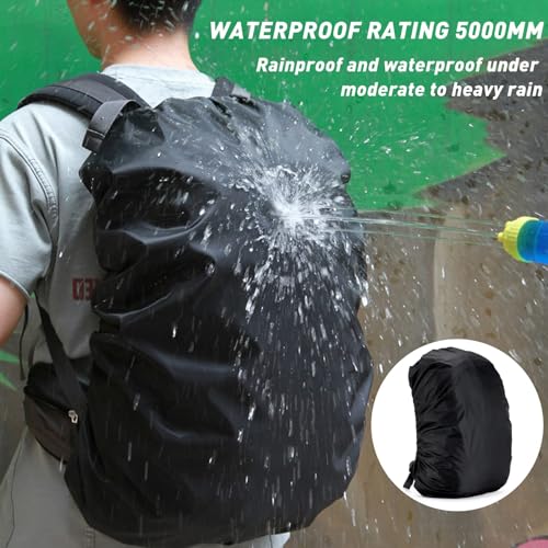 17 Inch Laptop Backpack for Travel with Backpack Rain Cover College Backpack for Men Laptop Bag with USB Charging Port