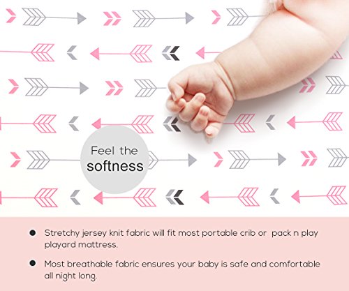 Baby Fitted Crib Sheets (2 Count)