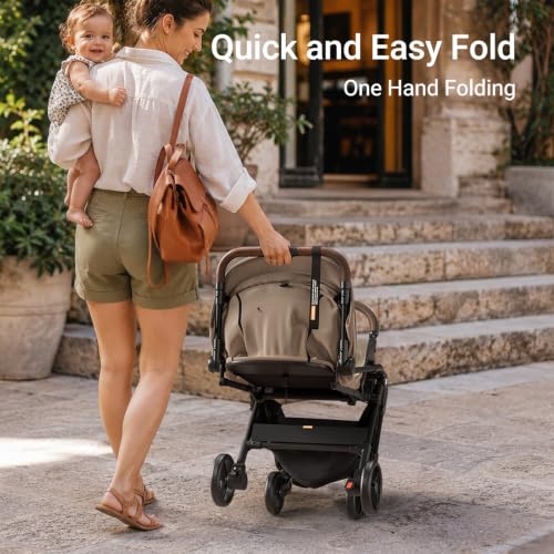 Ultra Air Lightweight Baby Travel Stroller with Carbon Fiber Frame