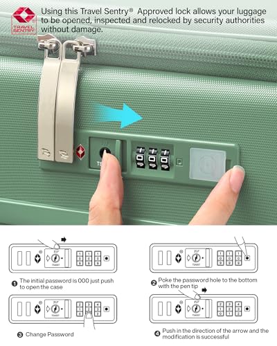 20 Inch Expandable Carry On Luggage 22x14x9 Airline Approved