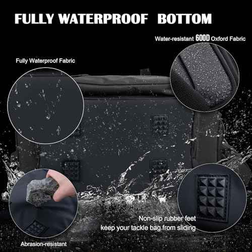 Fishing Tackle Bag with 2PCS 3600 Tackle Boxes