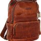 Logan Backpack Backpack Cognac Antique Pull Up One Size