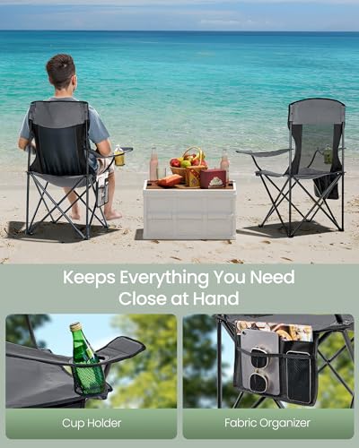 Breathable Camping Chairs (2 Count)