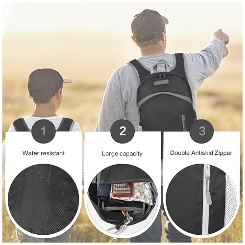 35L Foldable Waterproof Backpack For Outdoor Sports With Inside Wet Clothes Compartment Packable For Multiple Uses Ultra Lightweight Ideal For Hiking Men And Women Travel