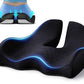 Memory Foam Seat Cushion Relieves Sciatica & Tailbone Pain