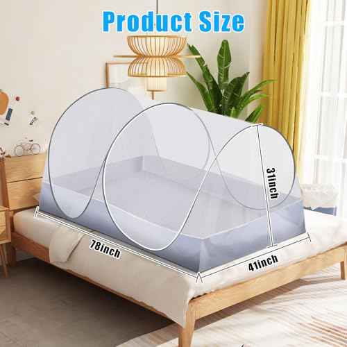 78*41*31 Inch Extra Large Pop Up Mosquito Net
