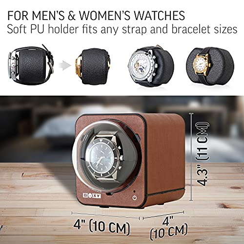Watch Winder for Automatic Watch with Vertical Rotor Stop