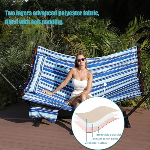 12FT 2 Person Hammock with V Shaped Spreader Bar