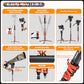 73" 3-in-1 Carbon Fiber Monopod with Pedal, Carbon Fiber Travel Monopod with Feet Max Load 22lbs for DSLR Camera Stabilizer Videography Kit, X-Airfly Mono Grey