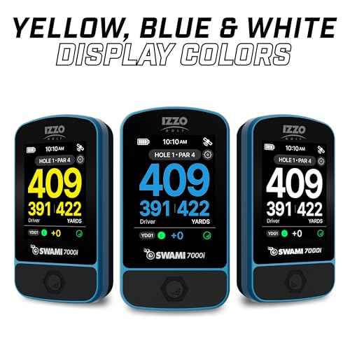 Swami 7000i Touchscreen Golf GPS Rangefinder