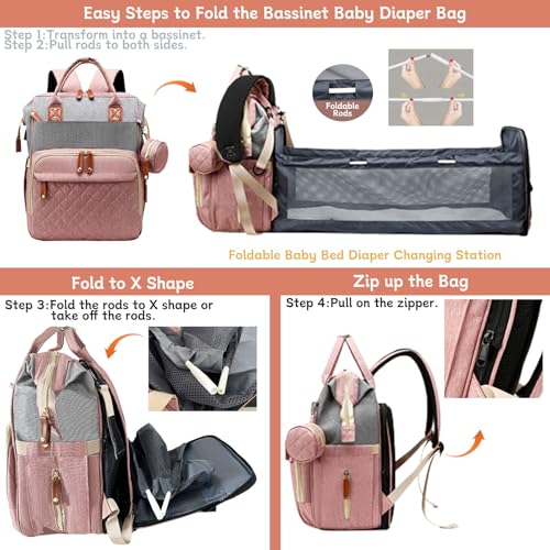 Diaper Bag with Changing Station