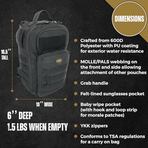 Diaper Bag Backpack with Diaper Changing Mat