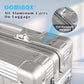 All Aluminum Carry On Luggage Hard Shell Luggage Aluminum Suitcase for Travel Zipperless Luggage Checked Luggage with Silent 360° Spinner Wheels 26 In