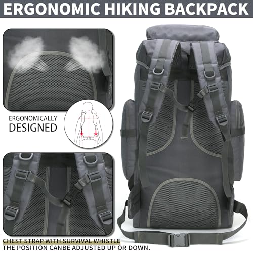 Hiking Backpack for Men 70L