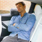 Premium Soft Rolled Travel Blanket Airplane Plush Throw