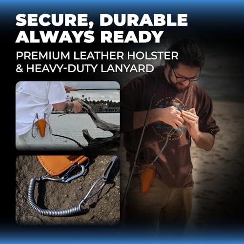 Titanium Fishing Pliers 6.5'' with Side Cutters