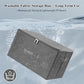 Fabric Storage Bins with Zipper Lids (3 Count)